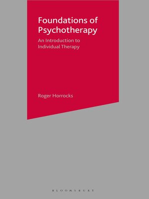 cover image of Foundations of Psychotherapy